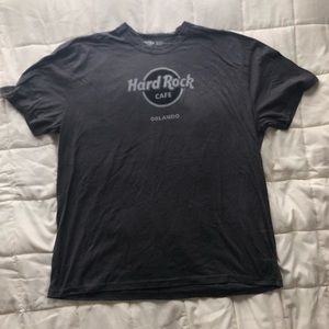 Charcoal Hard Rock tee